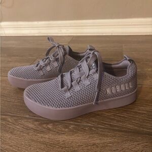 NOBULL Women's Purple Knit Sneakers